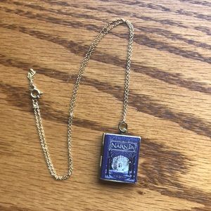 Book Locket Necklace